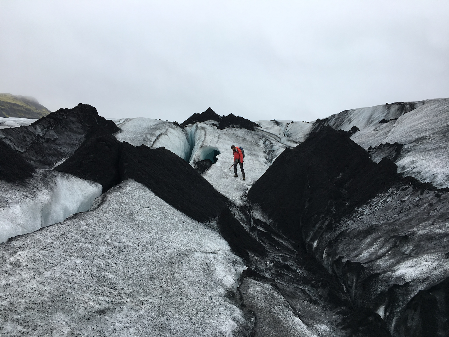 Glacier Hike, Iceland, June 2018.